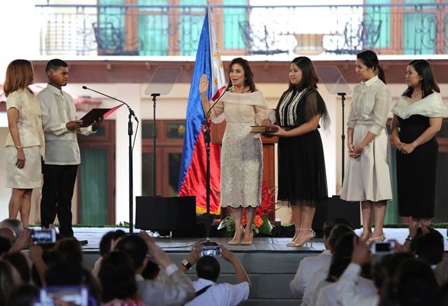 Philippines' new vice-president sworn into office | iNFOnews.ca Philippines' new vice-president sworn into office | iNFOnews.ca