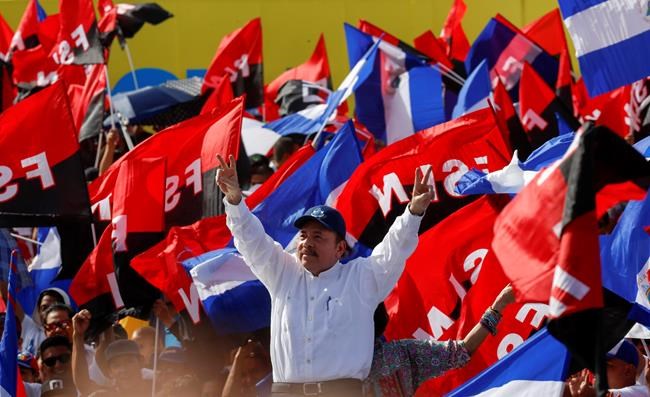 Nicaragua's president celebrates crackdown on opposition | iNFOnews.ca