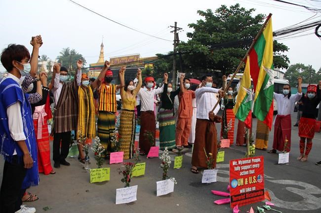 Myanmar protest deaths reach 320 as US, UK, impose sanctions | iNFOnews.ca