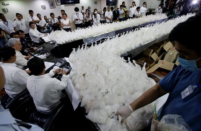 Philippine authorities seize 605 kilos of meth from China | iNFOnews.ca Philippine authorities seize 605 kilos of meth from China | iNFOnews.ca
