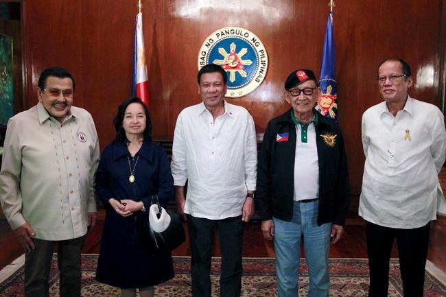 5 Philippine leaders, often rivals, unite to discuss China | iNFOnews.ca