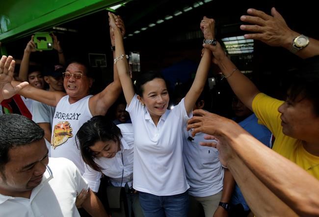 The Latest: Duterte leads unofficial Philippine vote count | iNFOnews.ca The Latest: Duterte leads unofficial Philippine vote count | iNFOnews.ca