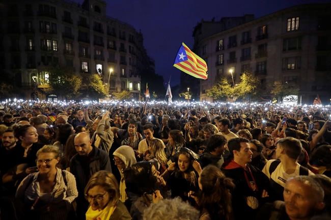 AP Interview: Catalan head says only talks can stop protests | iNFOnews.ca