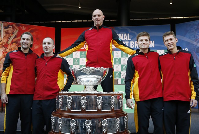 Andy Murray leads Britain's bid for 1st Davis Cup title since 1936 against Belgium | iNFOnews.ca CP35469742