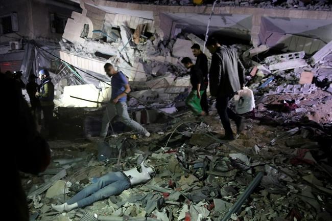 Under heavy rocket fire, Israeli reprisals kill 6 | iNFOnews.ca