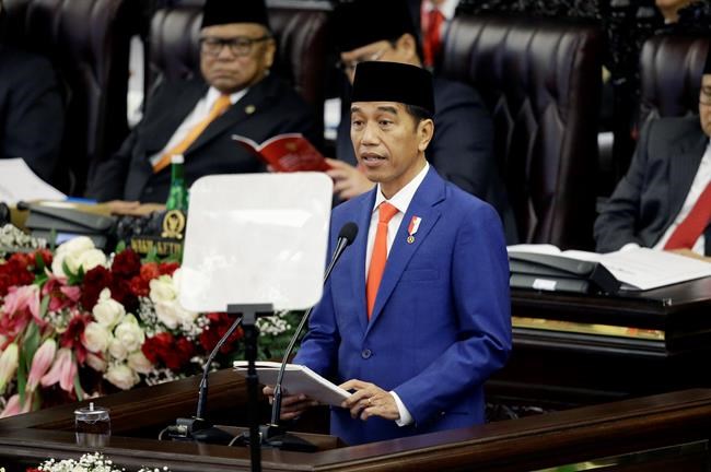 Indonesian president seeks people's support for new capital | iNFOnews.ca CP486229075