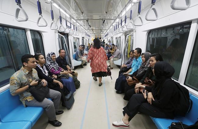 Jakarta's 1st subway to ease frustration, sweat and fumes | iNFOnews.ca