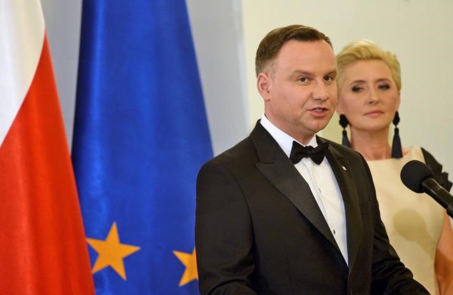 Poland's president: EU institutions led to 'disillusionment' | iNFOnews.ca