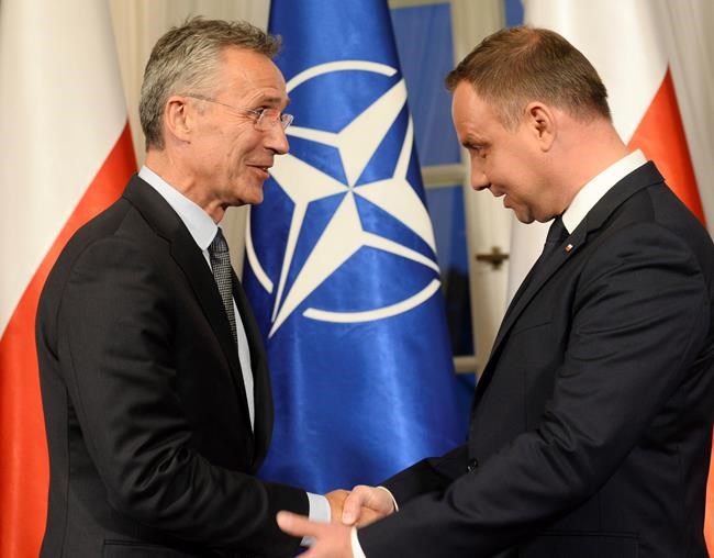 NATO chief says 2 experts to attend Russia-Belarus war games | iNFOnews.ca