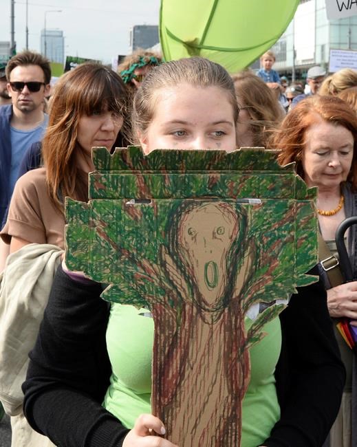 Polish protesters demand halt to logging in primeval forest | iNFOnews.ca