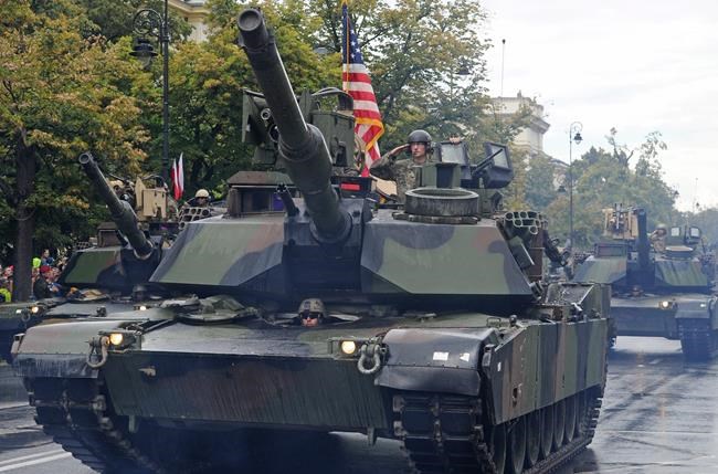 US tanks join Polish parade in show of military presence | iNFOnews.ca US tanks join Polish parade in show of military presence | iNFOnews.ca