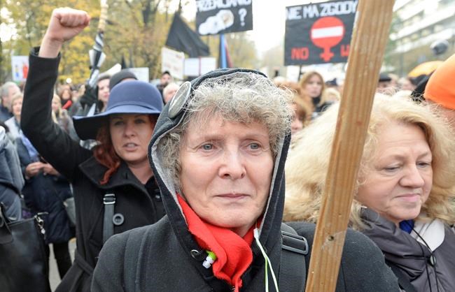 Poles stage new protests over proposed abortion restrictions | iNFOnews.ca Poles stage new protests over proposed abortion restrictions | iNFOnews.ca