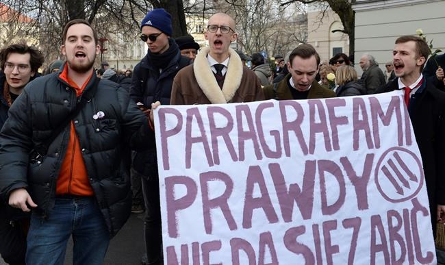 Poland remembers 1968 student protests, anti-Semitic purge | iNFOnews.ca