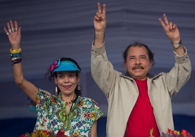 Nicaraguan president's wife tapped to be his running mate | iNFOnews.ca