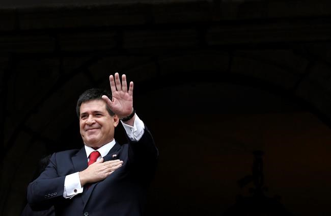 Paraguay president says he won't run in 2018 election | iNFOnews.ca