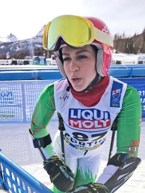 Barred from travel by husband, Iran ski coach works remotely | iNFOnews.ca