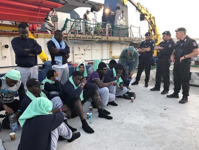 Italian island out of room to quarantine arriving migrants | iNFOnews.ca