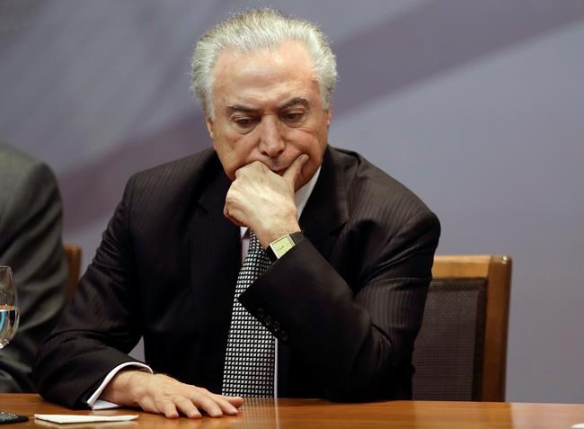 Brazil's president accuses chief prosecutor of bias | iNFOnews.ca