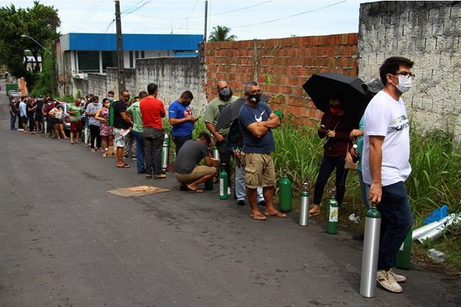 Brazil receives oxygen from Venezuela for COVID-19 patients | iNFOnews.ca Brazil receives oxygen from Venezuela for COVID-19 patients | iNFOnews.ca