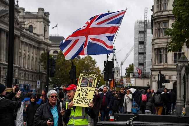 The Latest: EU Council president will recommend Brexit delay | iNFOnews.ca CP598531923