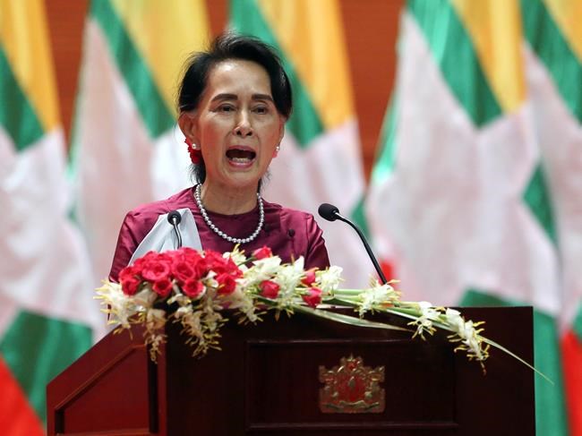 Reactions to Myanmar leader Aung San Suu Kyi's speech | iNFOnews.ca
