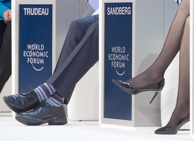 Trudeau joins Melinda Gates on Davos panel about path to gender parity | iNFOnews.ca CP36105775