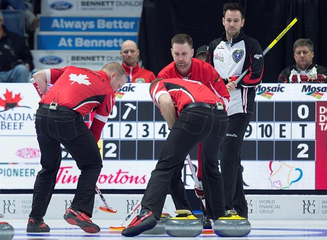 Gushue not feeling pressure at Canadian men's curling championship | iNFOnews.ca