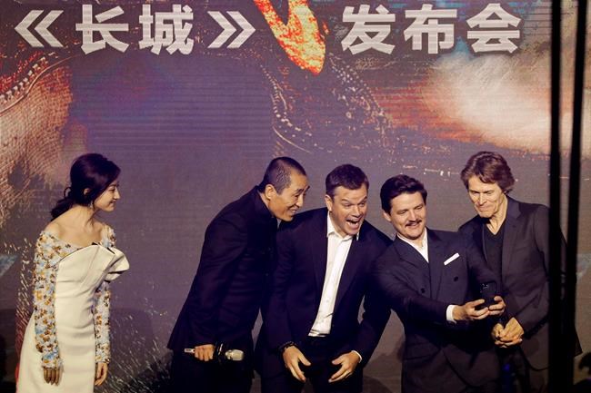 Zhang Yimou says 'Great Wall' story may have been too weak | iNFOnews.ca