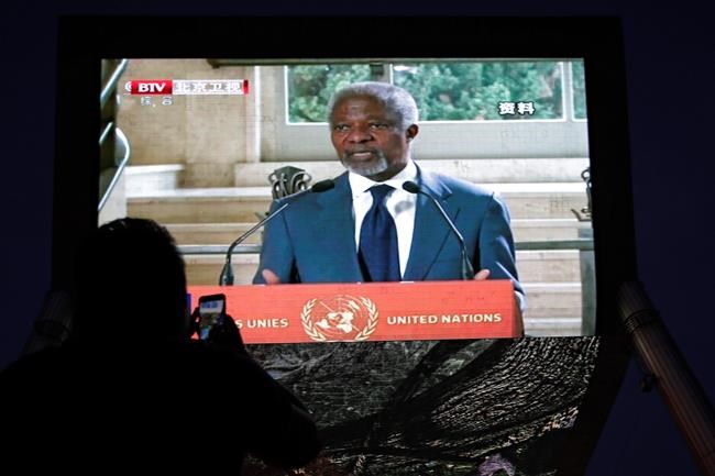 The Latest: US's Pompeo sends condolences over Annan's death | iNFOnews.ca