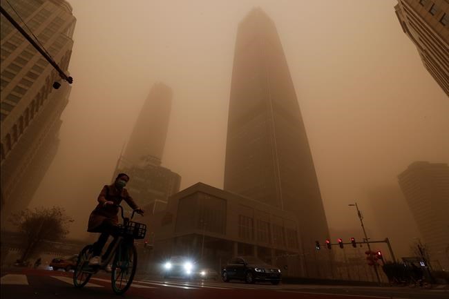 Flights cancelled during China's worst sandstorm in a decade | iNFOnews.ca Flights cancelled during China's worst sandstorm in a decade | iNFOnews.ca
