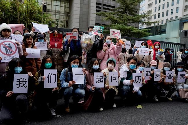 China #MeToo case heard in court after more than 2 years | iNFOnews.ca