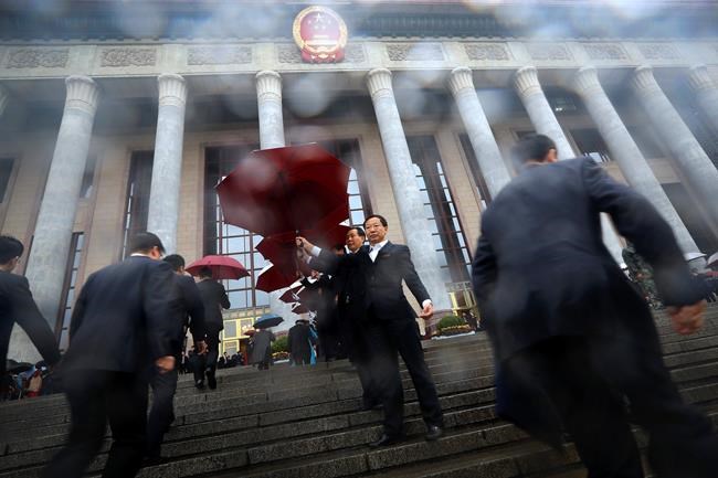 Image of Asia: Delegates arrive in rain at China congress | iNFOnews.ca Image of Asia: Delegates arrive in rain at China congress | iNFOnews.ca