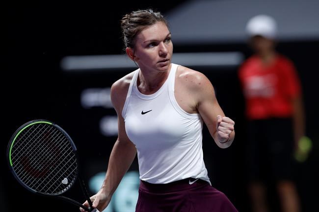 Bianca Andreescu says 'back friggin' hurts' after loss to Halep at WTA Finals | iNFOnews.ca