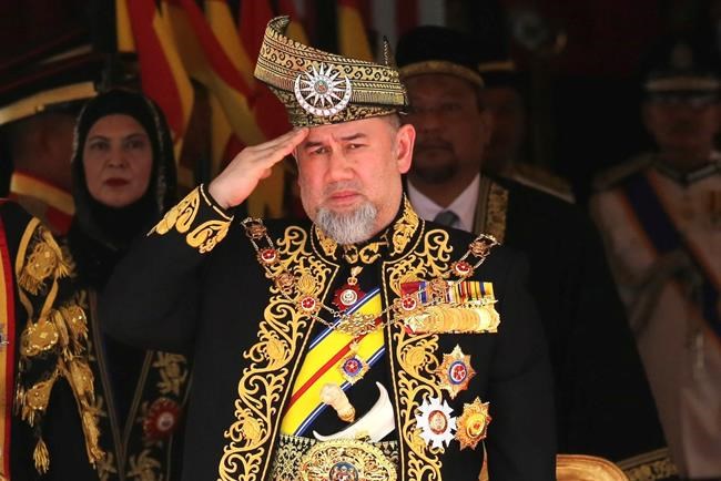 Malaysia royals to pick new king Jan. 24 after abdication | iNFOnews.ca