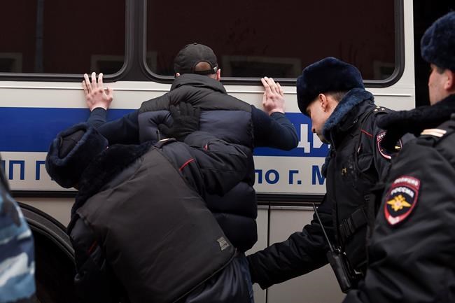 Hundreds of nationalist protesters arrested in Moscow | iNFOnews.ca Hundreds of nationalist protesters arrested in Moscow | iNFOnews.ca