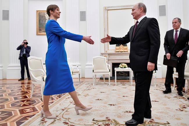 Presidents of Russia, Estonia meet after nearly a decade | iNFOnews.ca