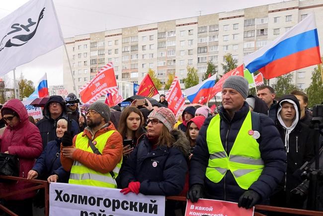 Protests erupt against proposed waste plant in NW Russia | iNFOnews.ca
