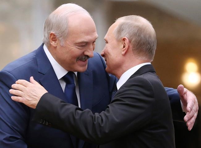 Belarus leader cites alleged NATO threat to shore up rule | iNFOnews.ca CP116200750