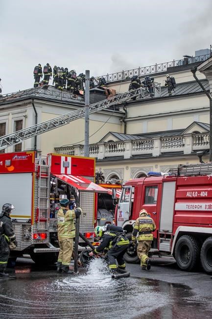 Fire at Moscow's art museum causes no damage to collections | iNFOnews.ca Fire at Moscow's art museum causes no damage to collections | iNFOnews.ca
