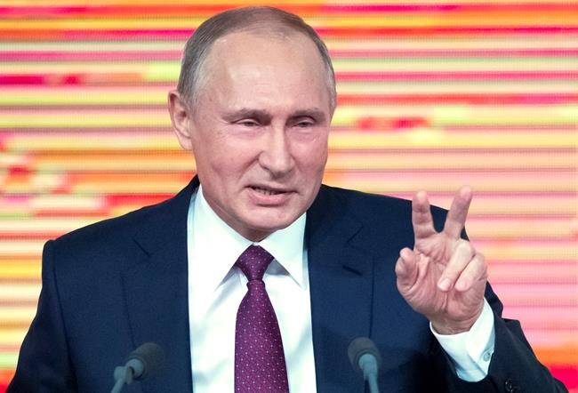 Putin accuses US agencies of manipulating doping testimony | iNFOnews.ca CP179547193