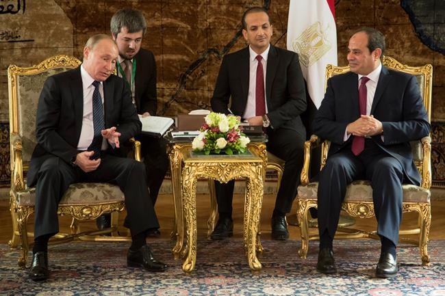 Putin visits Egypt in sign of closer ties | iNFOnews.ca