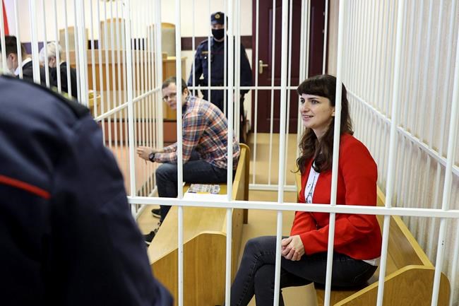Belarus journalist sentenced for report on protester's death | iNFOnews.ca Belarus journalist sentenced for report on protester's death | iNFOnews.ca