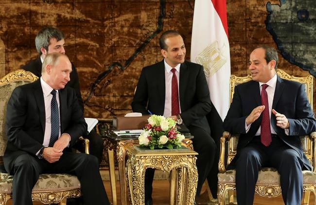 A look at Egypt-Russia relations as Putin visits Cairo | iNFOnews.ca A look at Egypt-Russia relations as Putin visits Cairo | iNFOnews.ca