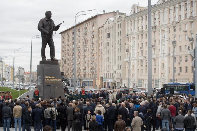 Moscow unveils monument to Kalashnikov, designer of AK-47 | iNFOnews.ca