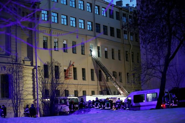 Floors collapse at Russian university in St. Petersburg | iNFOnews.ca Floors collapse at Russian university in St. Petersburg | iNFOnews.ca