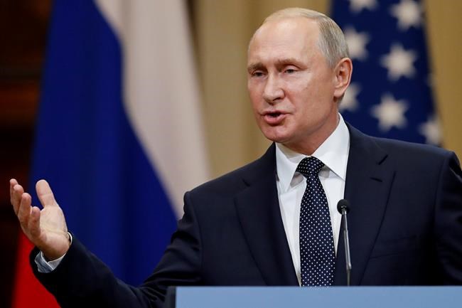 The Latest: McConnell says next Trump-Putin meeting can wait | iNFOnews.ca