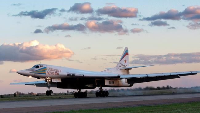 Russia sends 2 nuclear-capable bombers to Venezuela | iNFOnews.ca CP659435895