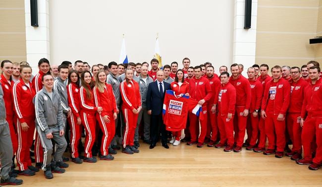 Putin to athletes: Ignore doping scandals at Olympics | iNFOnews.ca