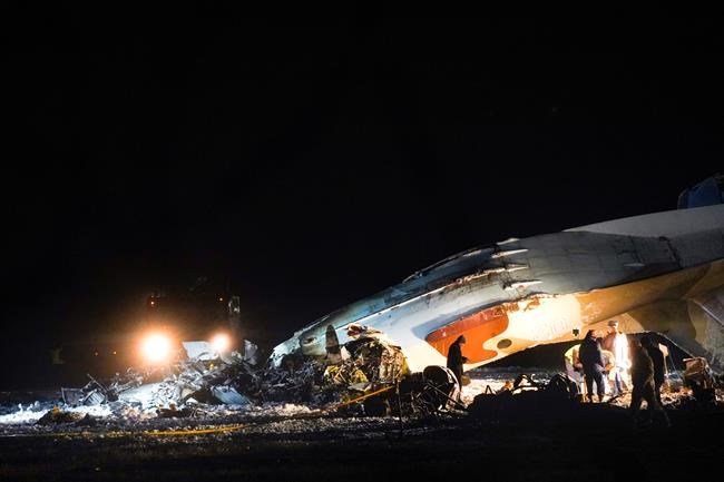 Plane operated by Kazakhstan security agency crashes; 4 dead | iNFOnews.ca Plane operated by Kazakhstan security agency crashes; 4 dead | iNFOnews.ca