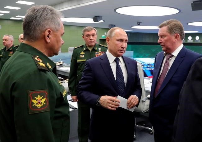 Putin crows as he oversees Russian hypersonic weapons test | iNFOnews.ca Putin crows as he oversees Russian hypersonic weapons test | iNFOnews.ca